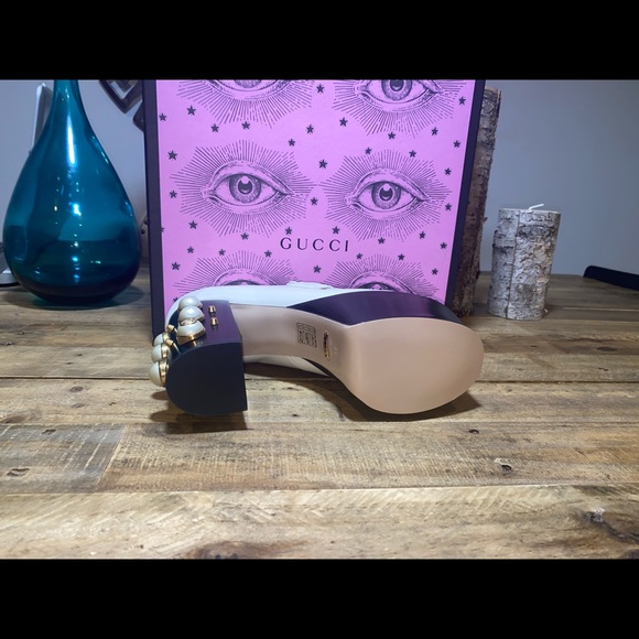 Gucci Vegas Studded Platform Loafers - Picture 13 of 13